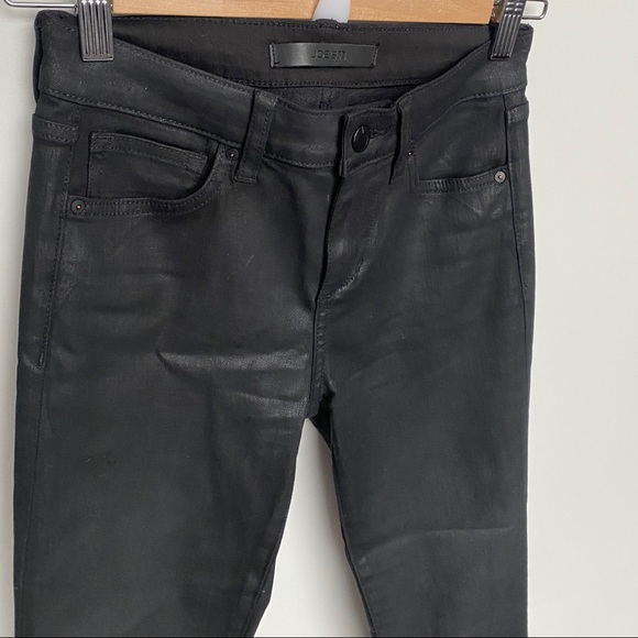 Joe’s Black Coated Skinny Jeans - Picture 3 of 9